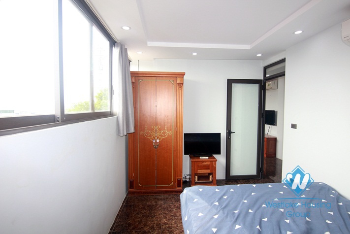 Balcony one bedroom apartment for rent in Tay Ho district 
